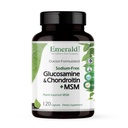 Emerald Labs Glucosamine & Chondroitin met MSM - Bone Health & Joint Health Supplement - Glutenvrij - 120 capsules (30 dagen levering)