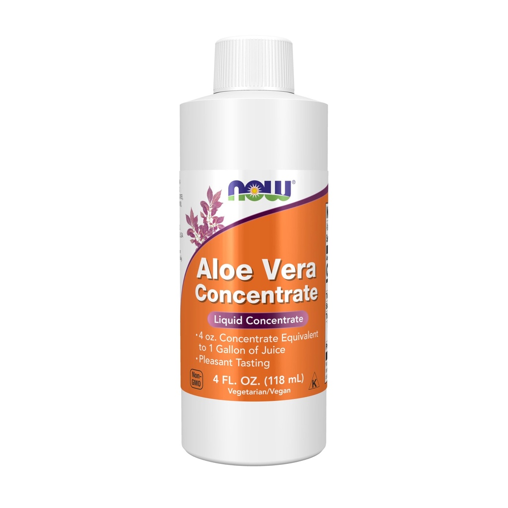 NU Voedingssupplementen, Aloë Vera Concentraat (40:1 Concentraat Bevat actieve polysachariden), 4-Ounce