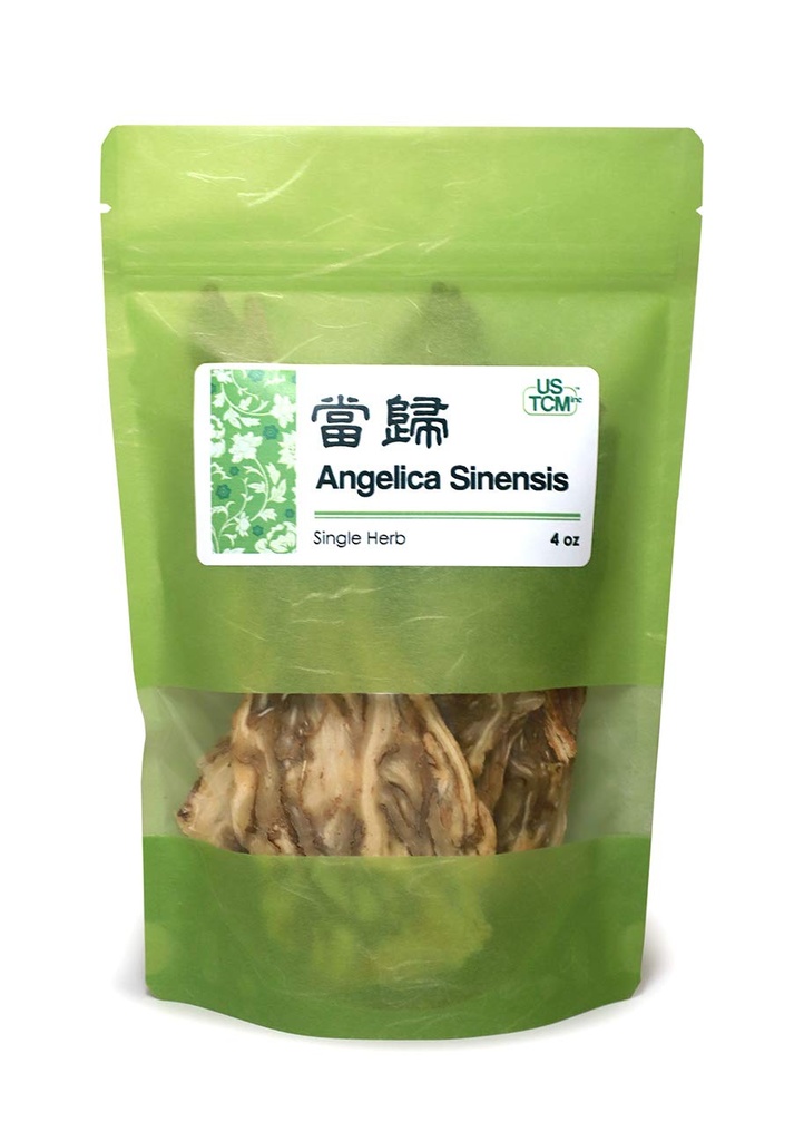 New Packaging Angelica Sinensis Root, Dang GUI Pian, Dong Quai Cut Slice 4 oz.