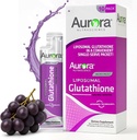 Aurora Nutrascience Micro-Liposomal Liquid Glutathion, Immune & Antioxidant Gut Health Support Supplement, 500 mg per Serving, Glutenvrij, Niet-GGO, Suikervrij, 10 Single-Serve Packets