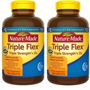 Nature Made TripleFlex, Glucosamine Chondroitin en MSM - 2 flessen, 200 caplets Elk, 400 caplets Totaal