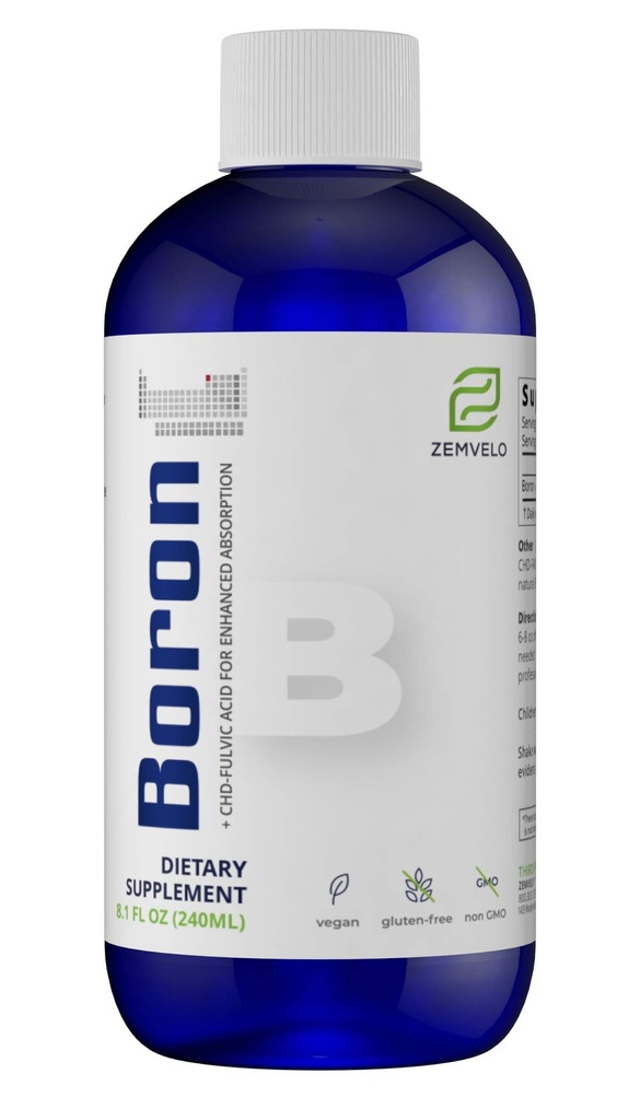 Vloeibaar Boron 3 maanden Levering Ondersteuning Graceful Veroudering Ondersteuning Calcium en Magnesium Absorptie