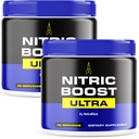 NutraRize (Pack of 2 Nitric Boost Ultra – Premium Daily Powder Blend in a Jar, Crafted to Help Maintain Energy, Support Natural Circulation, and Keep You Going, Official Reviews (60 Servings)