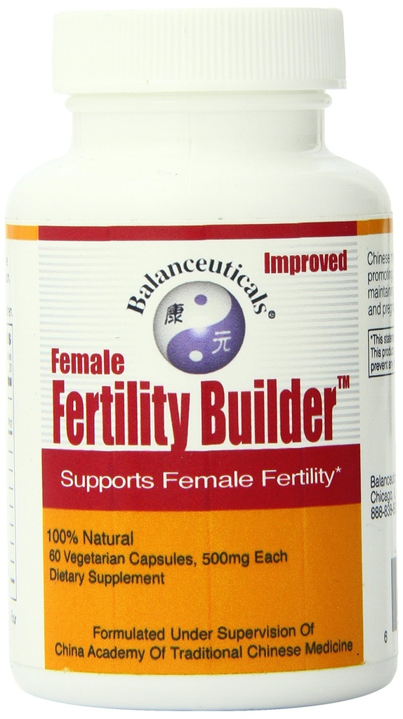Vrouwelijke vruchtbaarheid Builder Supplement, 60 Tel.