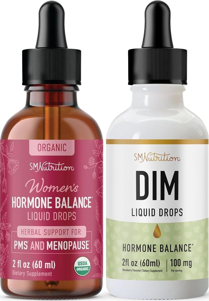 Vloeistof DIM Supplement & Herbal Hormone Balance Tinctuur 