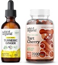 Wild & Organic Turmeric Gember Tinctuur 2 fl oz & Tart Cherry Gummies