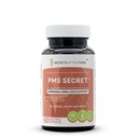 PMS Secret 60 Capsules, 1000 mg, Black Cohosh, Cramp, Vitex, Valeriaan, Dandelion, Kamille, St. John's Wort. Hormonale onbalans ondersteuning (60 capsules)