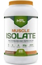 MFL 100% isolaateiwit l 30 g proteïne l 12 g Aminozuren l Keto vriendelijk l Low Carbs l 2 lbs. (Chocolate Lava)