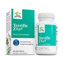 Terry Naturally Terrific Zzzz - Slaapsupplement voor volwassenen - Dieetsupplement met Mandarijn, Lemon Balm & Lavendel - Niet-GMO Ontspanning & Slaaphulp - 30 Softgels