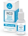 Waiora NCD Zeolite Liquid Drops – Pure Zeolite Binder for Immune Boost, Gut Cleanse, pH Balance, Best Liquid Supplement for Men & Women, pH Balance, Cleansing Drops (0.5oz, 90 Servings)