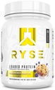 RYSE Geladen Proteïnepoeder - Blueberry Muffin - 25g Wei Proteïne Isolaat & Concentraat met Prebiotische Vezel & MCT's - Lage Carb, Lage Suiker, Digestief-Vriendelijk - 20 Servers / 1,5 lb Tub