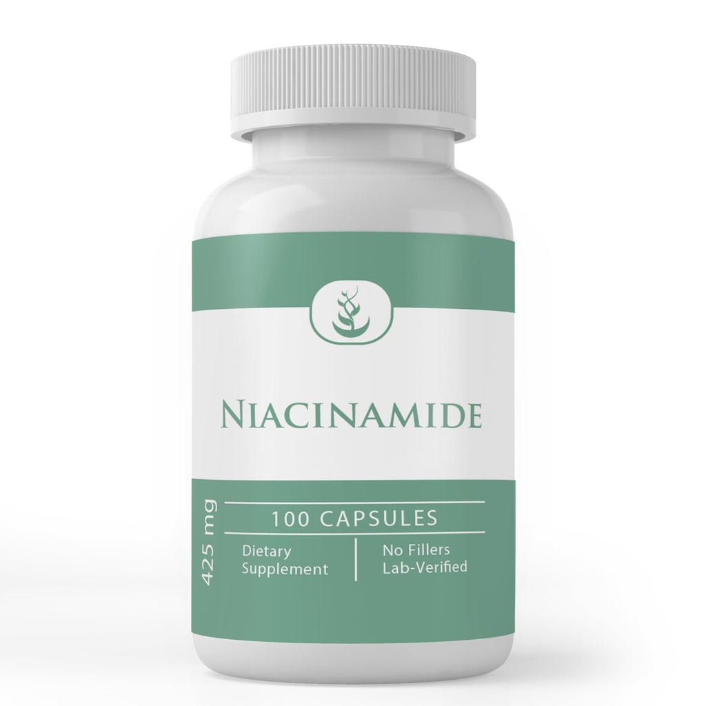 Pure originele ingrediënten Niacinamide (Vitamine B3), zuiver, geen additieven of fillers, Lab geverifieerd