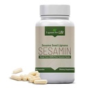 Lignans For Life Sesam Extract - 540 mg met 81 mg Sesamin en 27 mg Sesamolin, Liver Health and Immune Support Supplement for Hormone Balance and All Wellness in Men and Women, 90 Capsules