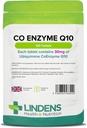Co Enzyme Q10 30 mg (Co-Q10) 120 tabletten door Lindens