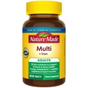 Natuur gemaakt Multivitamine tabletten met ijzer, Multivitamine voor vrouwen en mannen voor dagelijkse voedingsondersteuning, Natuur gemaakt Multi Vitaminen voor volwassenen, 130 tabletten, 130 dagen levering