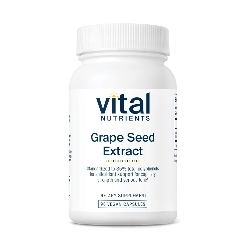 Vitale voedingsstoffen Grape Seed Extract 100mg 