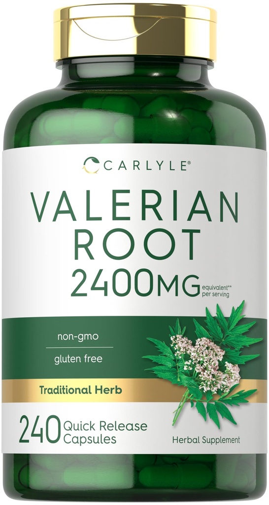 Carlyle Valeriaan wortel Capsules 2400mg 