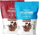 Evolution Advance Nutrition Grass Fed 100% Wei Proteïne Poeder + Fit & Slim met Glucomannan, Inulin Fiber 