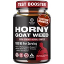 Geile geit onkruid voor mannen - extra sterkte mannelijke supplement met zwarte Maca wortel, Tongkat Ali, Saw Palmetto & Panax Ginseng Extract voor uithoudingsvermogen & energie - 180 capsules