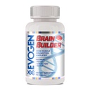 Evogen Brain Builder - Mind-Muscle Connection Amplifier Boosts Focus, Concentratie, & Connection Lions Mane, Bacopa Monnieri, Alpha-GPC 90 Capsules