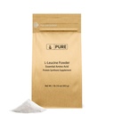 Pure Original Ingrediënten L-Leucine (1lb) Poeder, Essentiële Aminozuur Supplement, Lab-verified