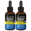 Spierkracht Kracht en Endurance Spray Formula, 2 flessenpakket, 175 mg Eigen groeiformule, 2oz per fles