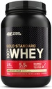 Optimale voeding 100% Whey Gold Standard, Vanille ijs, 2 pond