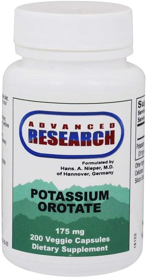 Kaliumorotaat 175 Milligrammen 200 Veg Capsules