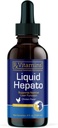 Rx Vitaminen Liquid Lever - Liquid Lever Ondersteuning Supplement met melk distel Extract - Hepatische hondensupplement verrijkt met vitamine B Complex - Kip smaak (4oz)