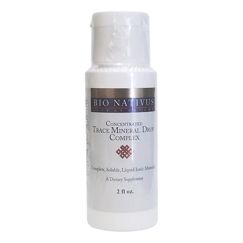 BIO-NATIVUS, Geconcentreerde sporen minerale druppelcomplex, 2 FL OZ