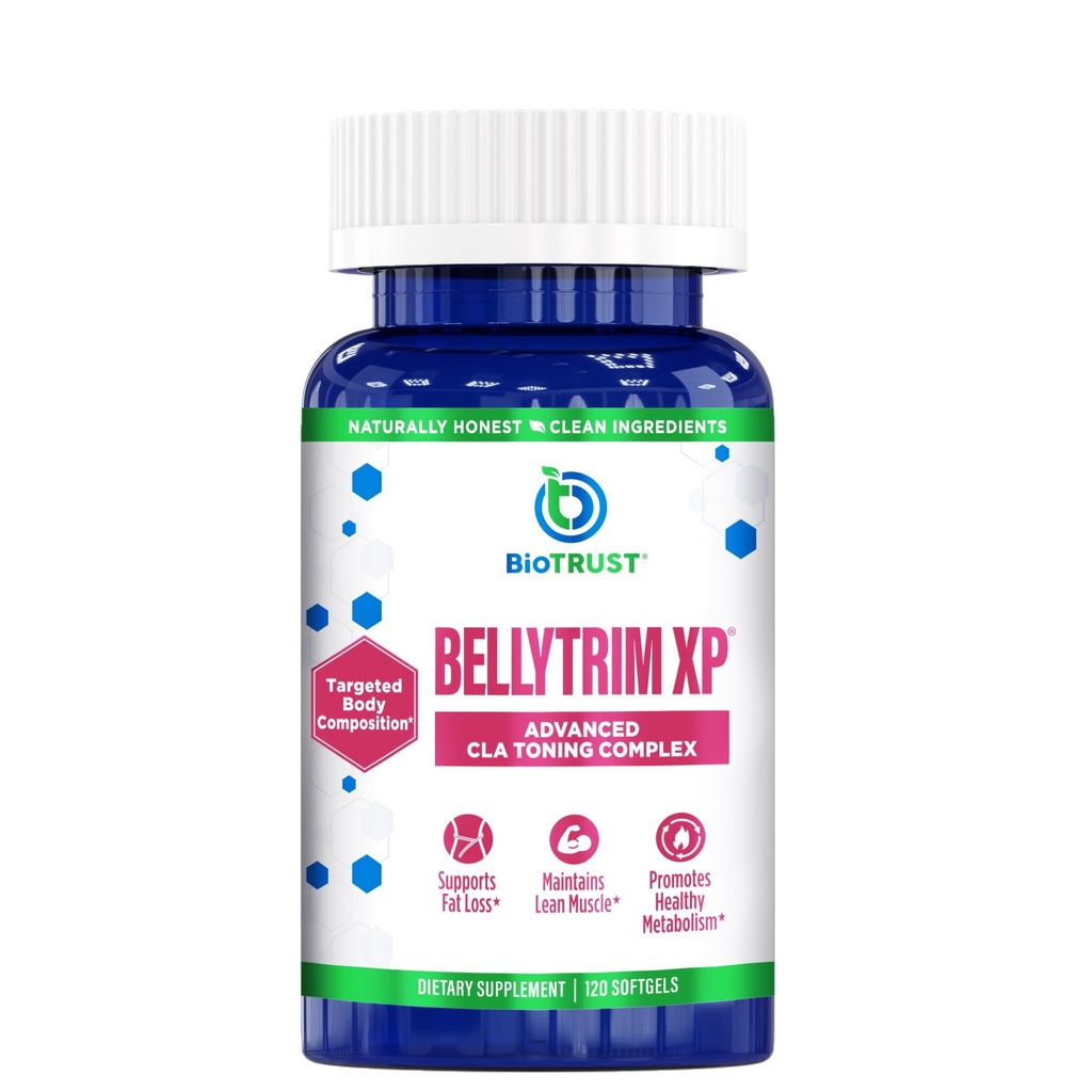 BioTrust BellyTrim XP Advanced CLA Toning Supplement, Geconjugeerd Linolzuur (60 porties)