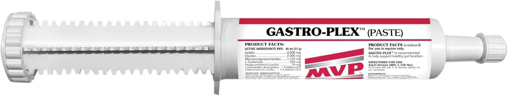 MVP Gastro-Plex Plak 5-Pack (10 doses) Gastric Stress Relief Plak voor paarden