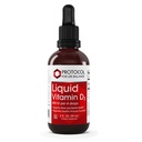 PROTOCOL VOOR LEVENSBALANS - Liquid Vitamin D-3 - Ondersteunt Calcium Absorptie, Bot- en Tandgezondheid, en Immuunfunctie in Gemakkelijk toe te dienen druppels - 2 Fl oz (60 ml)