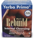Yerba Prima Reiniging Mannen Herbouw Kit - 30 dagen Interne Reiniging Supplementen Ontworpen voor mannen - Prostaat & Colon Gezondheid - Nier & lever - Natuurlijke Kruiden Psyllium Vezel, Aloë Vera, Melkdistel Seed