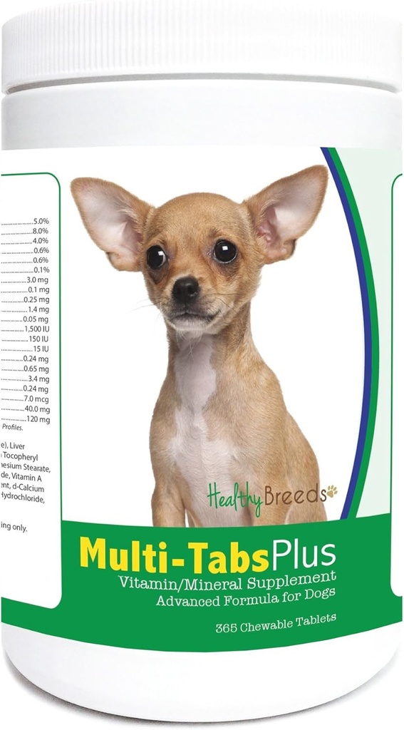 Gezonde rassen Chihuahua Multi-Tabs Plus Kauwtabletten 365 Tellen
