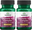 Swanson Hyaluronzuur complex 166 mg 60 capsules (2 verpakkingen)