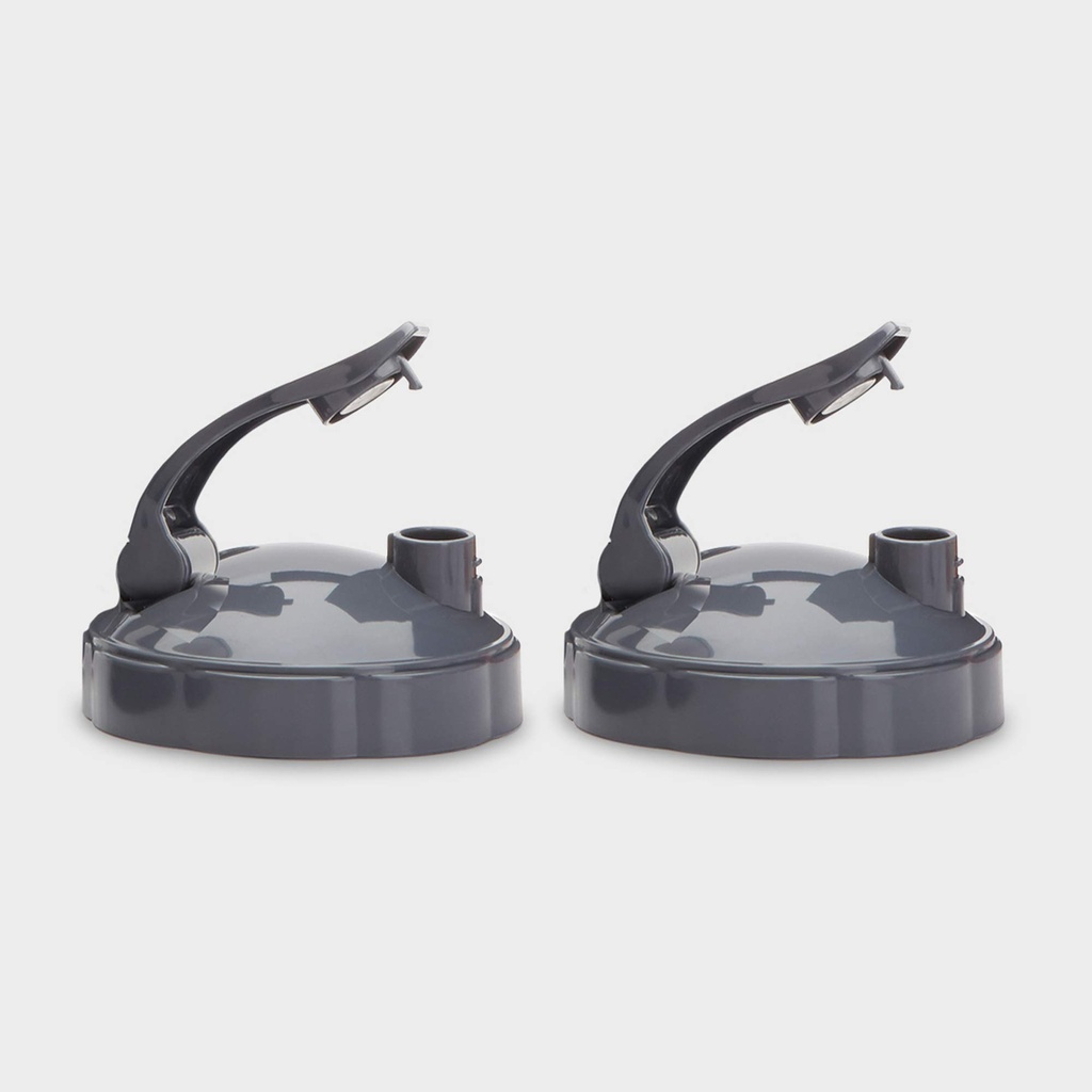 NutriBullet Flip Top To-Go Lid (set van 2),Grey, .25 Lbs