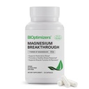 BIOptimizers Magnesium Doorbraak Complex Supplement met 7 vormen van Mg: Glycinate, Malate, Citraat, en nog veel meer - Natuurlijke ondersteuning voor slaap en cognitieve functie - 30 capsules- Kalmerende vitaminen