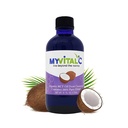 MyVitalC Biologische MCT olie Kokosnoot Afgeleid - Pure ESS60 Antioxidant Supplement - voor anti-aging, oxidatie, levensduur, slaap, meer energie - 120ML
