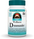 Bron Natuurlijken Wellness D-munity, Bio-uitgelijnd Vitamine D Immune Formule, Ondersteunt optimale absorptie en gebruik*, 125 mcg (5.000 IE) D-3-30 Vegetarische Capsules