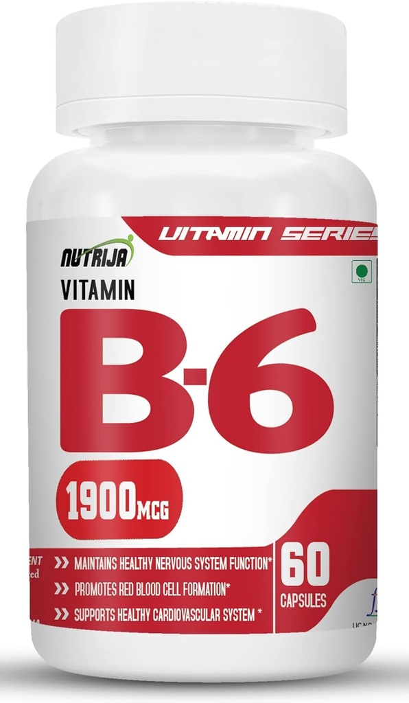 Vitamine B6 capsules (120 capsules)