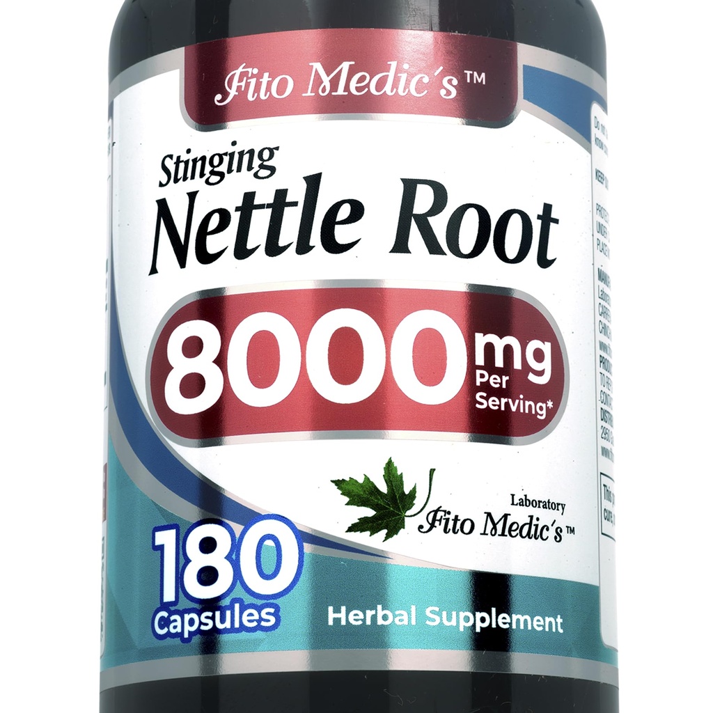 FITO MEDIC'S Lab - Stinging Nettle Root, 180 Capsules - stekende Nettle -Pure Extract, ortiga.