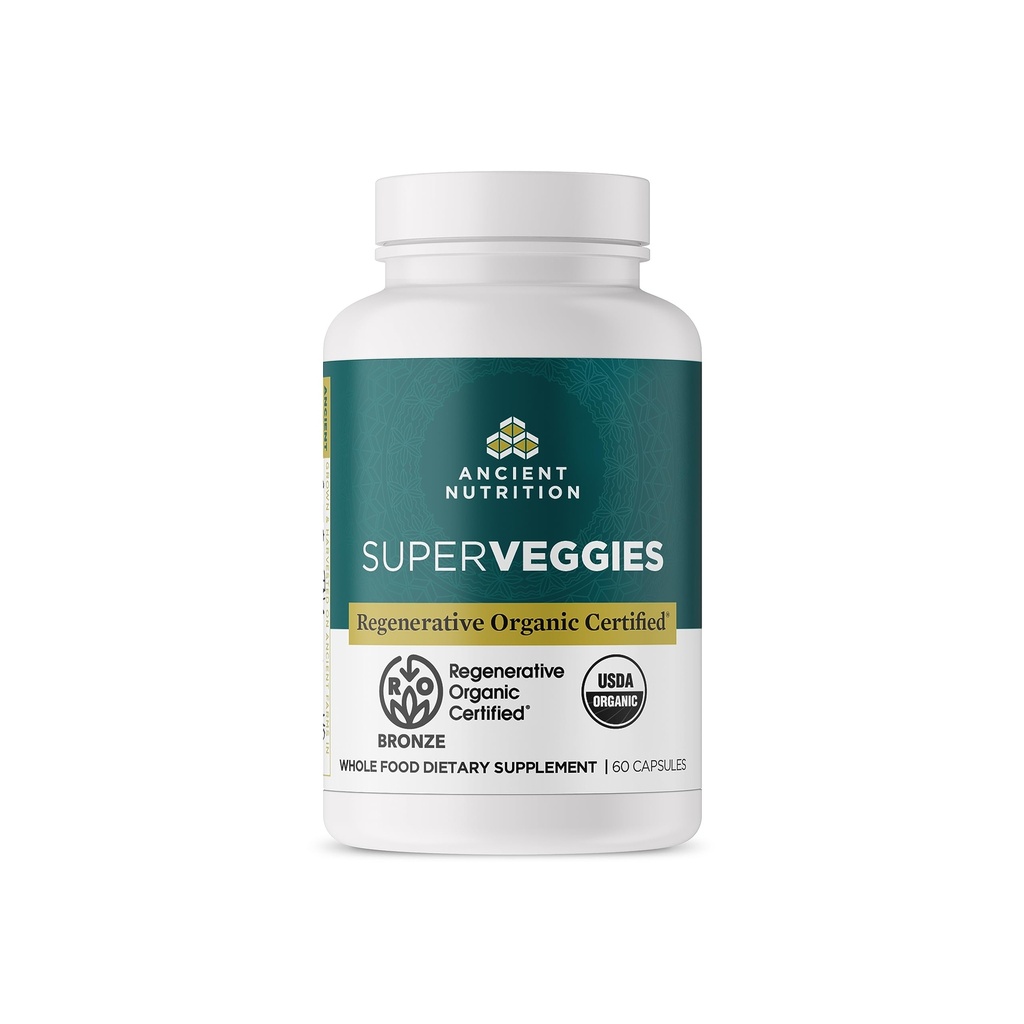 Ancient Nutrition Regenerative Organic Certified SuperVeggies Capsules