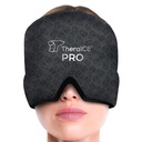 TheraICE Migraine Relief Cap PRO, Hoofdpijn Relief Cap, Ice Face Mask, Cold Compress Head Wrap voor spannings Hoofdpijn Relief, Stress & Hangover, FocusZone technologie biedt extra koeling en druk
