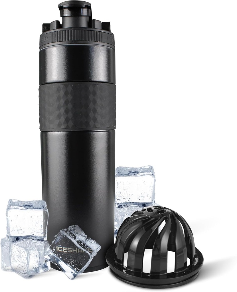 Ice Shaker geïsoleerd roestvrij staal Shaker Bottle 