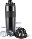 Ice Shaker geïsoleerd roestvrij staal Shaker Bottle 