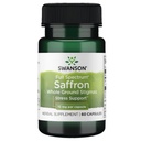 Swanson Full Spectrum Saffron (Whole Ground Stigmas) - Herbal Supplement Promoting Natural Mood Support & Stress Management - Organic Spanish Saffron Supplement-(60 Veggie Capsules, 15mg Each)