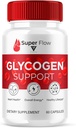 Super Flow SuperFlow Glycogen Support Capsules, Super Flow Advanced Glycogen Health and Blood Wellness Support Supplement, SuperFlow maximale sterkte Glyco Formula Supplement (60 capsules)