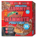 MAMMOTH Proteine Bar, Chocolate Peanut Butter Crunch, 25g Proteïne, Lage Suiker, Lage Carb, Glutenvrij, 12 x 65g (12 telling) (Chocolate Peanut Butter Crunch) (12 telling, Chocolade Caramel Crunch)