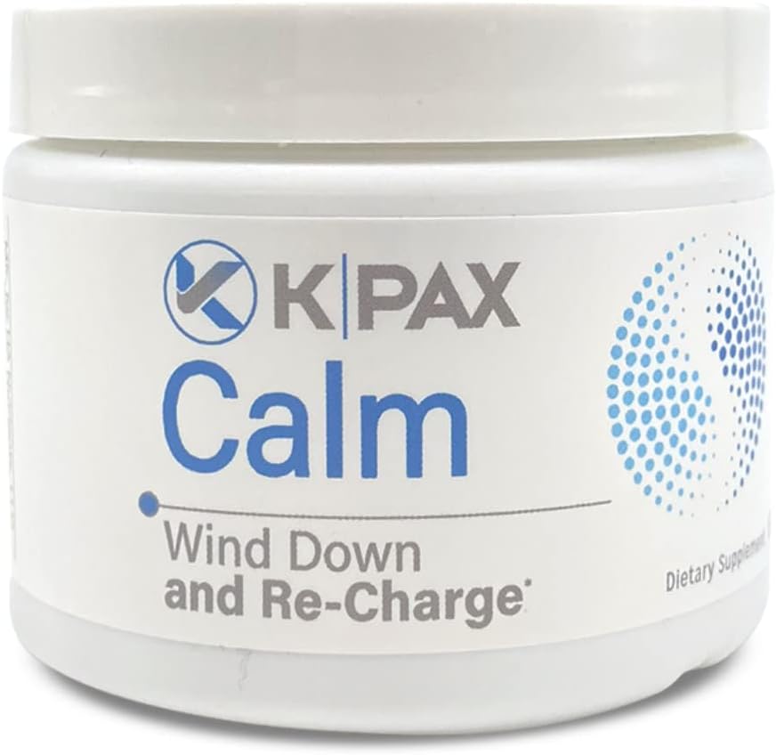 KPAX Calm Magnesium Glycinate Supplement, Anti Stress Supplement met GABA en Valeriaan Extract Ondersteunt een Balanced Mood 